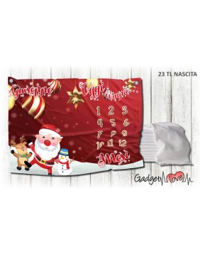 Telo nascita - Babbo Natale e Amici