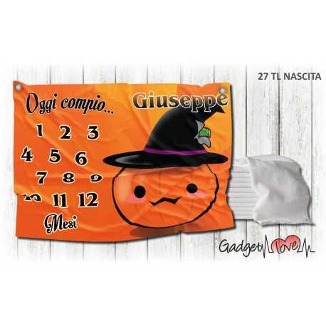 Telo nascita - Zucca Halloween Telo nascita - Zucca Halloween