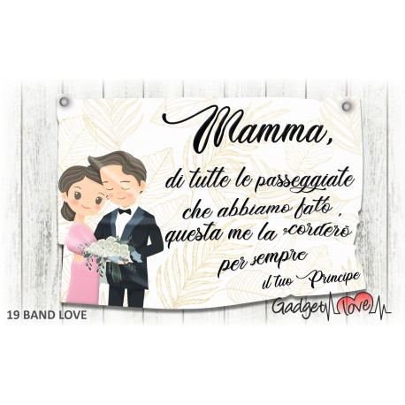 Striscione - Mamma dello Sposo