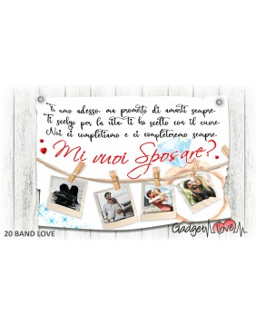 Striscione - Mi Vuoi Sposare?