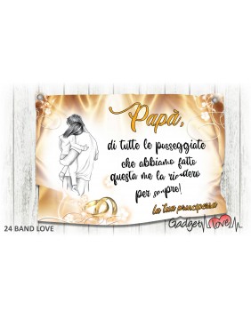 Striscione- Papà Oro