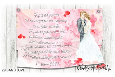 Striscione - Ti sposerò perchè