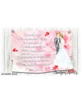 Striscione - Ti sposerò perchè