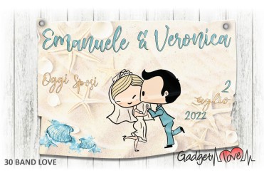 Striscione - Oggi Sposi, Marino