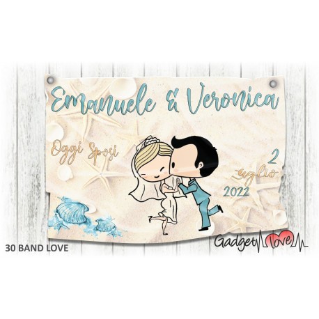 Striscione - Oggi Sposi, Marino