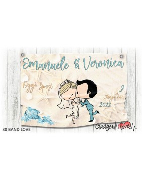 Striscione - Oggi Sposi, Marino