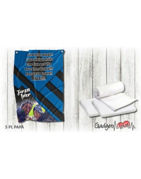 Plaid in pile - Forza Inter Papà!