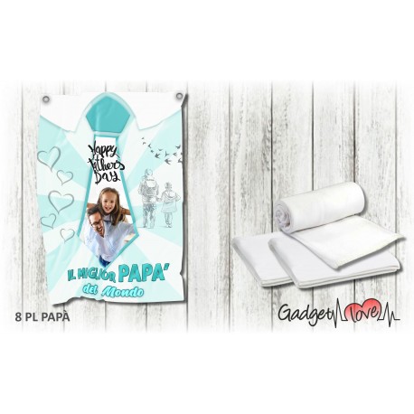 Plaid in pile - Miglior Papà