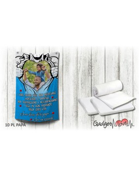 Plaid in pile - Papà Supereroe 2