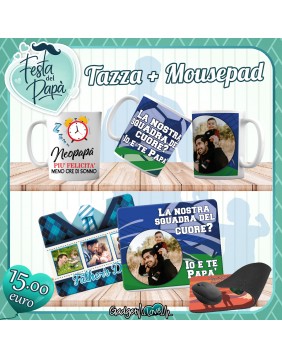 Tazza + Mousepad Personalizzati