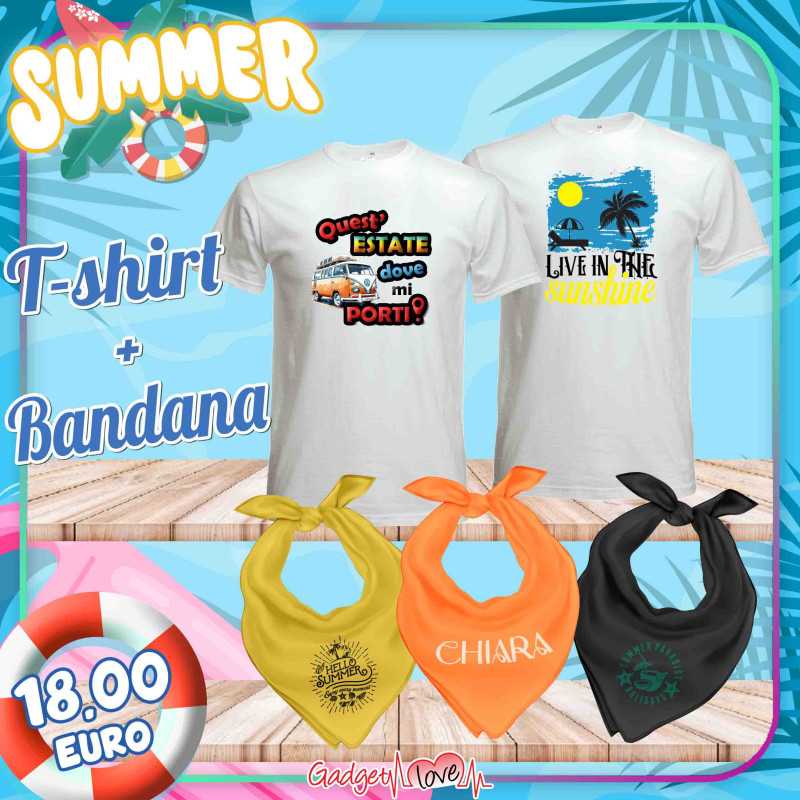T-shirt + Bandana
