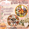 Orologio in vetro 30cm Personalizzato