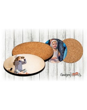 Sottobicchieri in sughero personalizzati