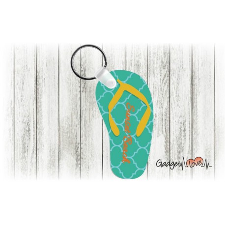 Portachiavi infradito personalizzato