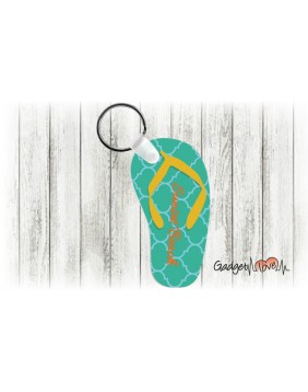 Portachiavi infradito personalizzato