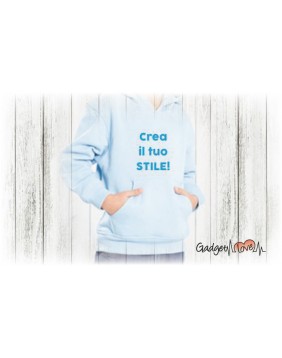 Felpa bambino con cappuccio personalizzata