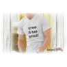 T-Shirt uomo collo a V personalizzata