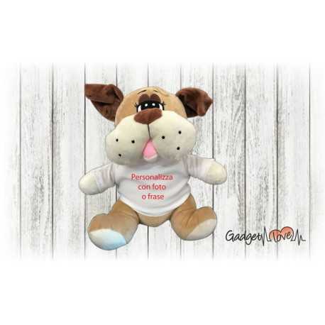 Peluche con t-shirt 25cm personalizzati