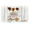 Peluche con t-shirt 25cm personalizzati
