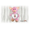 Peluche con cuscino 20cm personalizzato