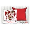 Cuscino quadrato 40x40 Love