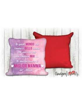 Cuscino quadrato 40x40 Miglior Mamma 