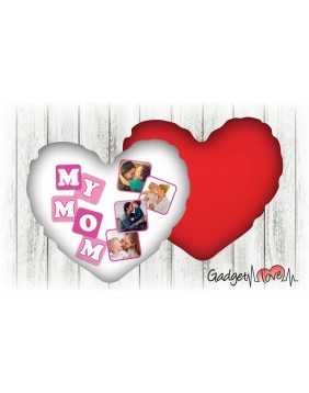 Cuscino cuore 40x40 My Mom