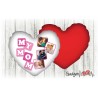Cuscino cuore 40x40 My Mom