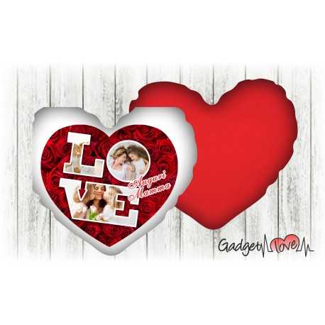 Cuscino cuore 40x40 Love