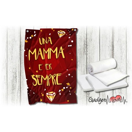 Plaid in pile Mamma per sempre