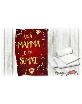 Plaid in pile Mamma per sempre