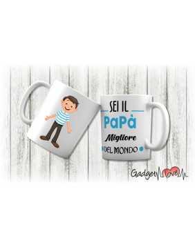 Tazza classica il Papà migliore del mondo