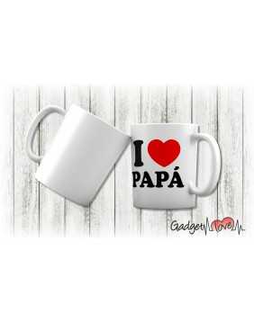 Tazza classica I love Papà