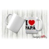 Tazza classica I love Papà
