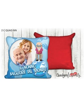 Cuscino quadrato 40x40 I Nonni migliore del mondo