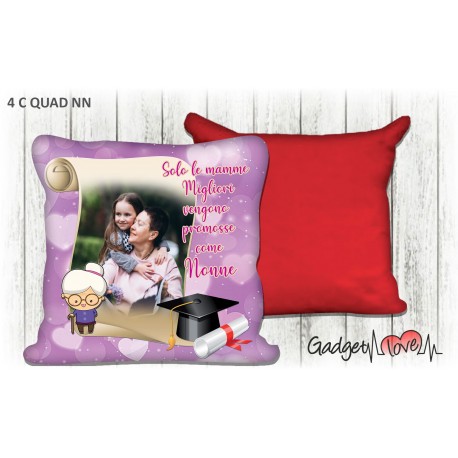 Cuscino quadrato 40x40 Miglior Nonna