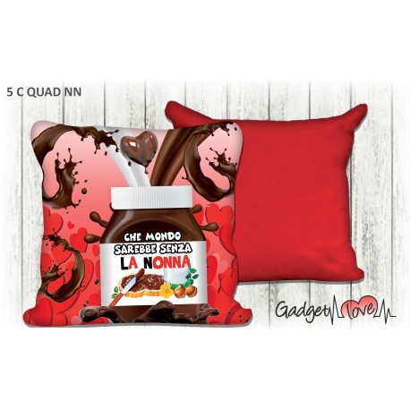 Cuscino quadrato 40x40 che mondo sarebbe senza la Nonna