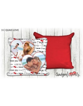 Cuscino quadrato 40x40 Cuori