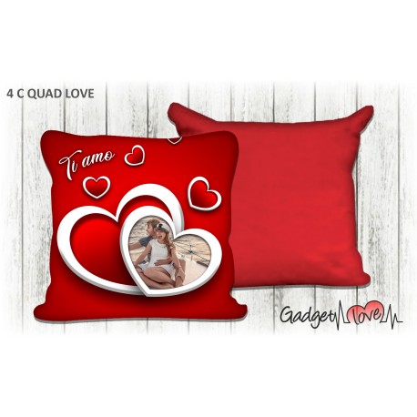 Cuscino quadrato 40x40 Ti Amo