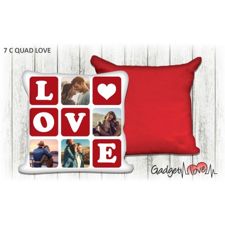 Cuscino quadrato 40x40 Love