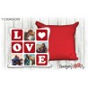 Cuscino quadrato 40x40 Love