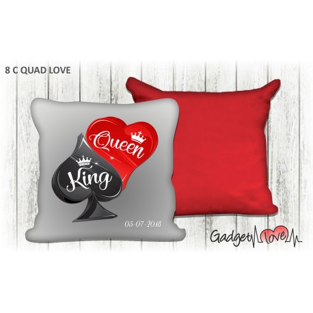 Cuscino quadrato 40x40 Queen e King