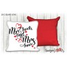 Cuscino quadrato 40x40 Mr & Mr's