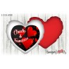 Cuscino cuore 40x40 Cuori