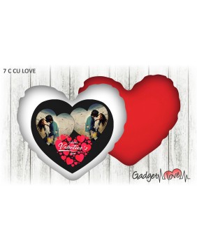 Cuscino cuore 40x40 Happy valentine's day