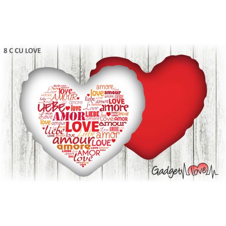 Cuscino cuore 40x40 Amore