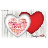 Cuscino cuore 40x40 Amore