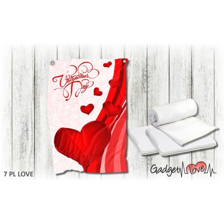 Plaid in pile Valentine's Day