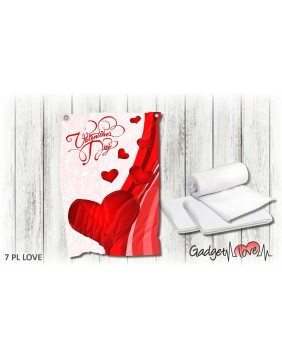 Plaid in pile Valentine's Day