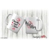Tazza classica Mr e Mrs 2